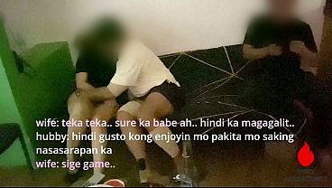 Hot Pinay Wife Cuffed, Fuck and Cummed On 2